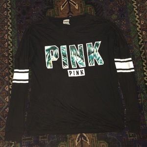 PINK long sleeved tee