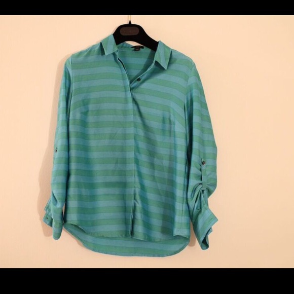 Ann Taylor stripe blouse