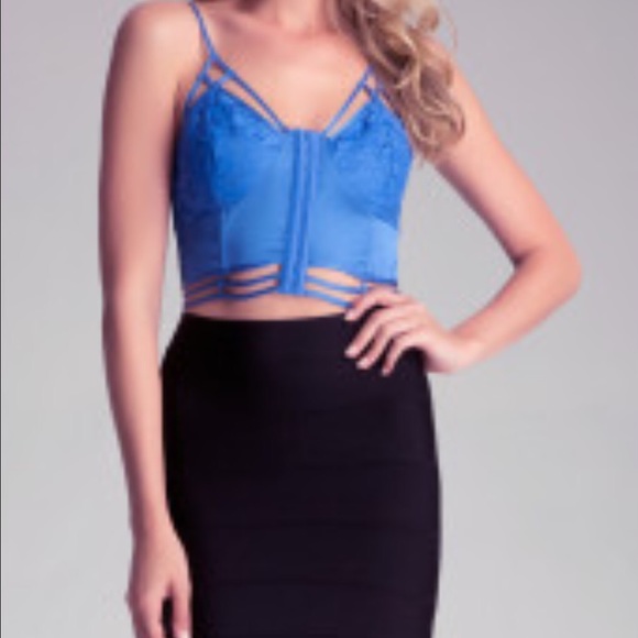 Bebe strap detail crop cami - Picture 4 of 4