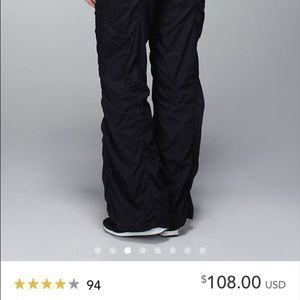 Size 12 Lululemon Studio pants (unlined)