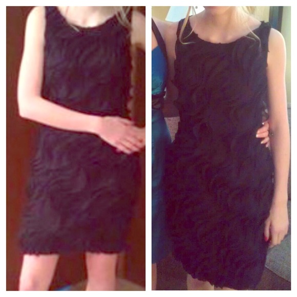 Unique little black dress
