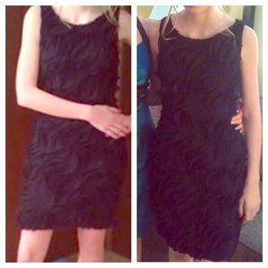 Unique little black dress