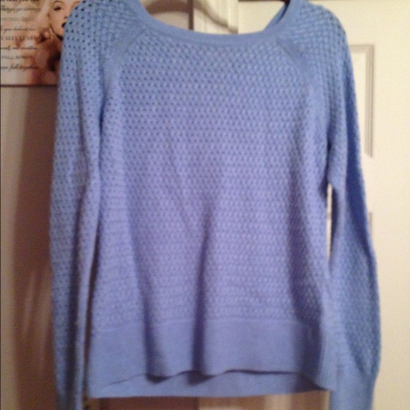 Baby blue knit sweater