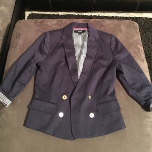 Navy blue blazer