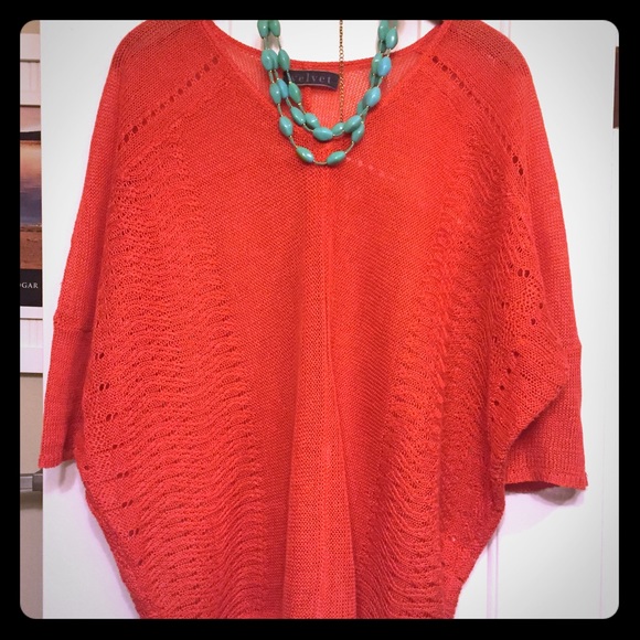 Orange Sweater