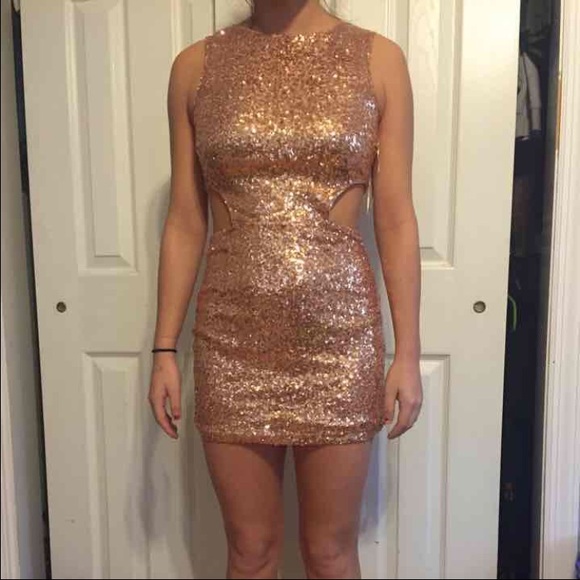 Tobi sequin dress