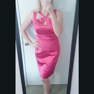 Luxe Bandage Dress with Cut Outs
