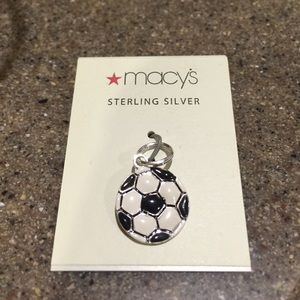 soccer ball charm for bracelet