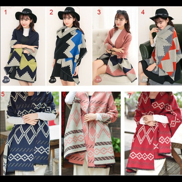 Geometrical Scarf #8 - Picture 4 of 4