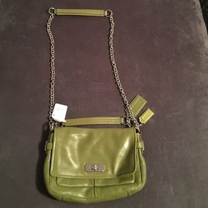 Green coach crossbody