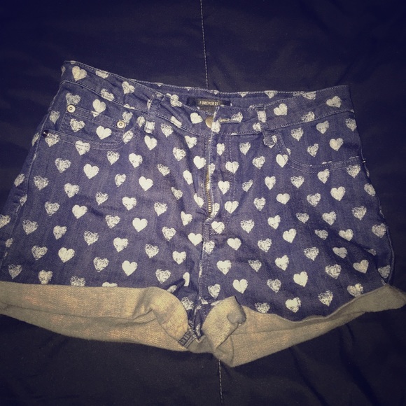 High waisted shorts