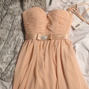 Chiffon bridesmaids dress