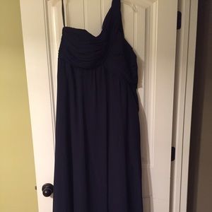 Maternity bridesmaid dress. floor length dress