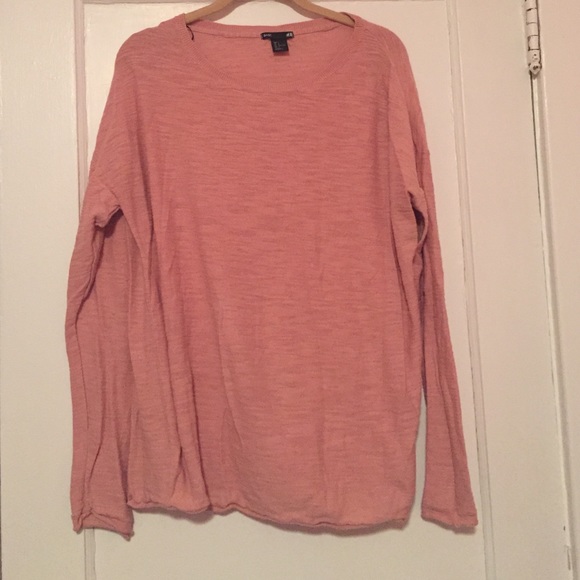 SOLD-H&M Pink Long Sleeve Top - Picture 2 of 3