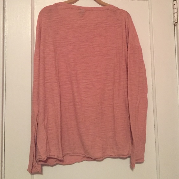 SOLD-H&M Pink Long Sleeve Top - Picture 3 of 3