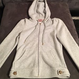 Juicy Couture grey zip up