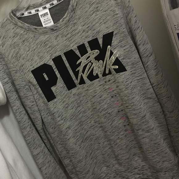 Grey Open Back Crew