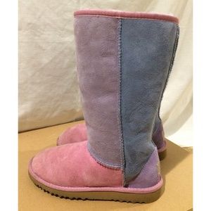 Ugg Size 4 Patchwork Boots