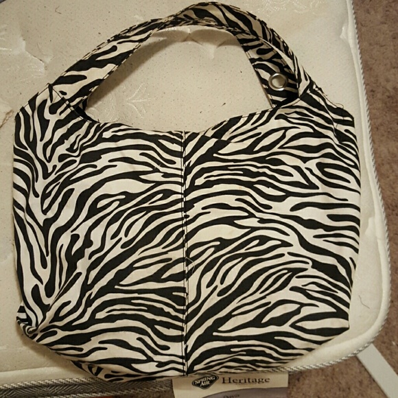 Cute zebra tote bag