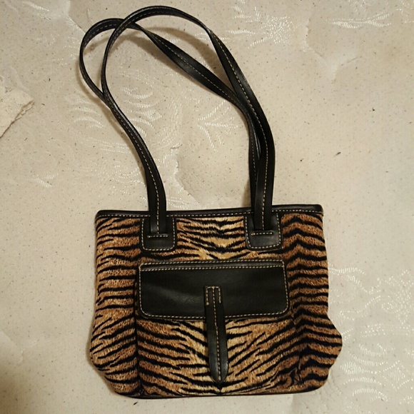 Adorable tiger print purse