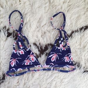 Acacia swimwear island orchid santorini top