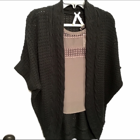 Derek Heart Black Knit Sweater
