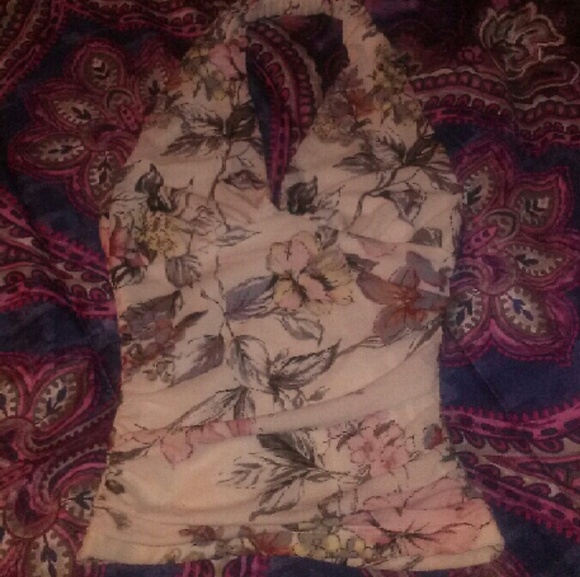 Floral Halter Top
