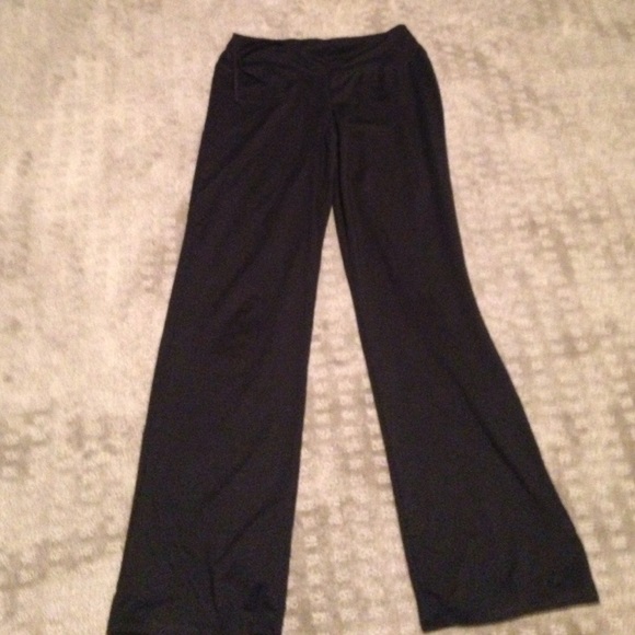 Wide leg drawstring workout pants