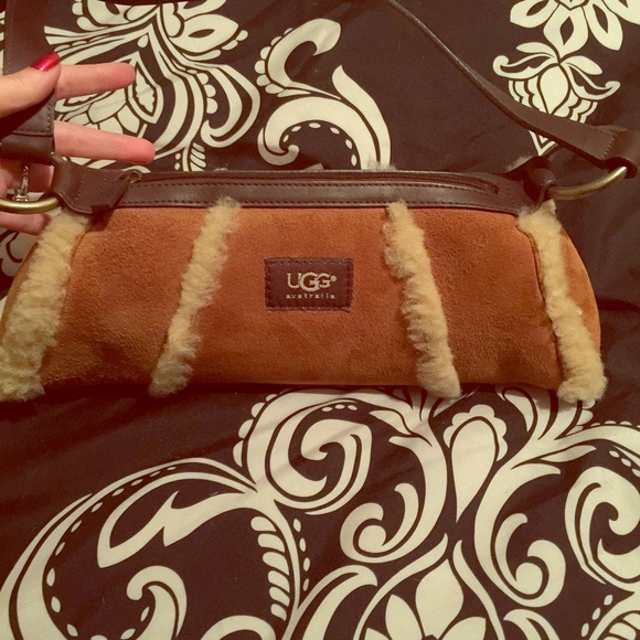 UGG. Sheepskin purse