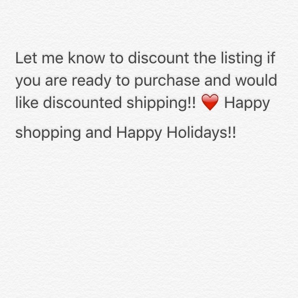 Discounted shipping!!