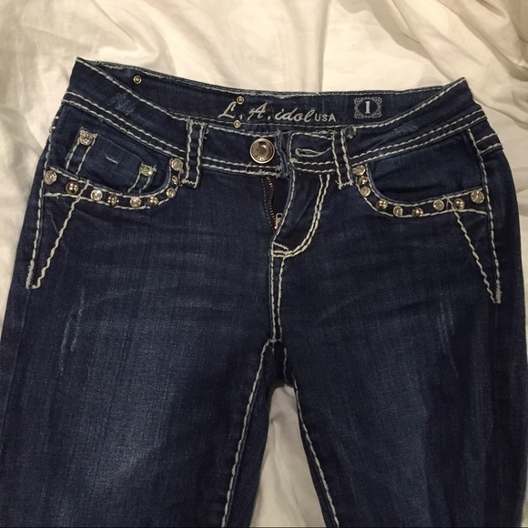 LA Idol Boot Cut Jeans