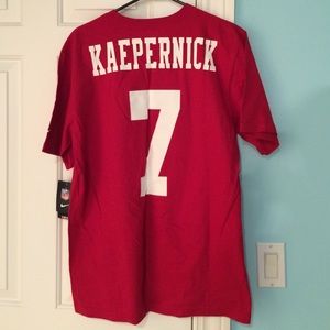 Kaepernick 49er's tshirt