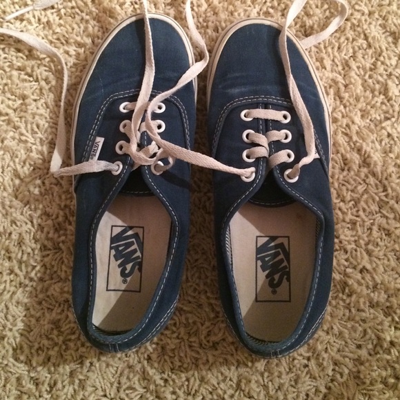 Navy blue Vans