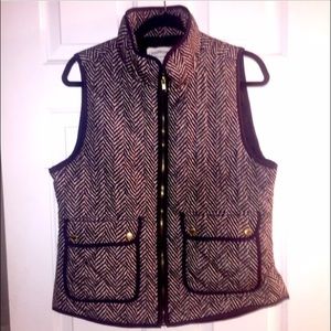 Herringbone puffer Vest