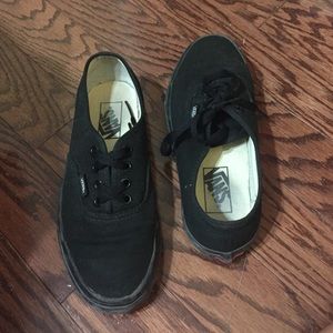 Black Vans