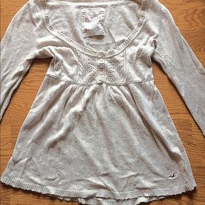 Hollister long sleeve baby doll