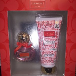 Coach Poppy Perfume and Lotion set.