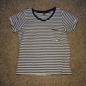 SOLDJcrew rolled hem boyfriend tee. New.