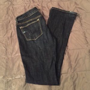 American Eagle Skinny Kick - dark indigo