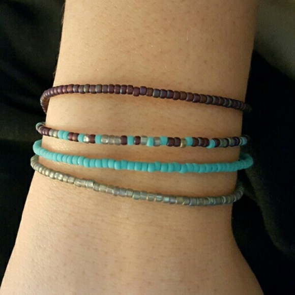 Boho Layered Beaded Bracelet
