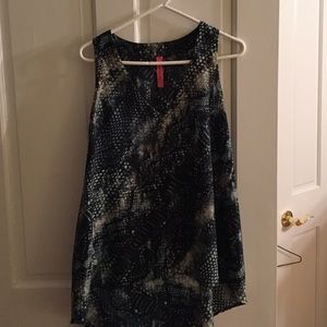 Eight Sixty Flowy V Neck Top