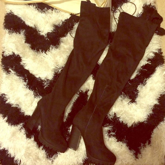 Thigh high boots