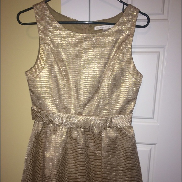 Gold Shimmer Dress