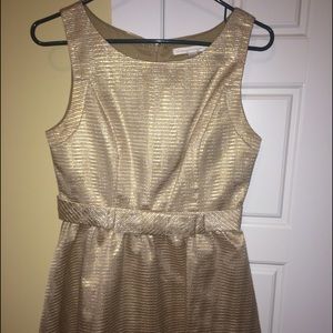 Gold Shimmer Dress