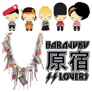 Harajuku Lovers Music Statement Necklace