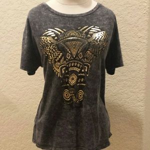 Elephant Print T Shirt (Brand new)