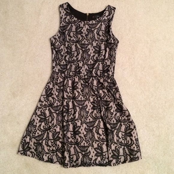 Black Lacy Dress - Picture 2 of 4