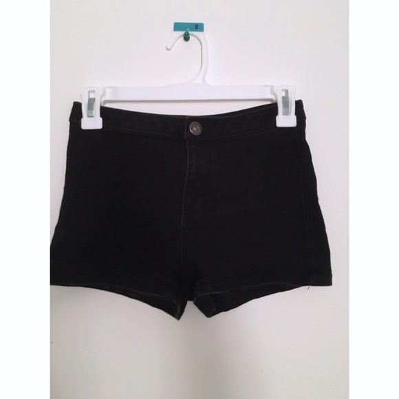 High Waist Denim Shorts