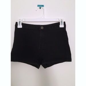 High Waist Denim Shorts