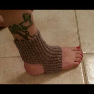 Handknit Yoga Socks